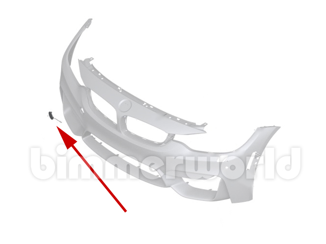 Front Bumper Tow Hook Eye Cover - F80 M3 F82 F83 M4