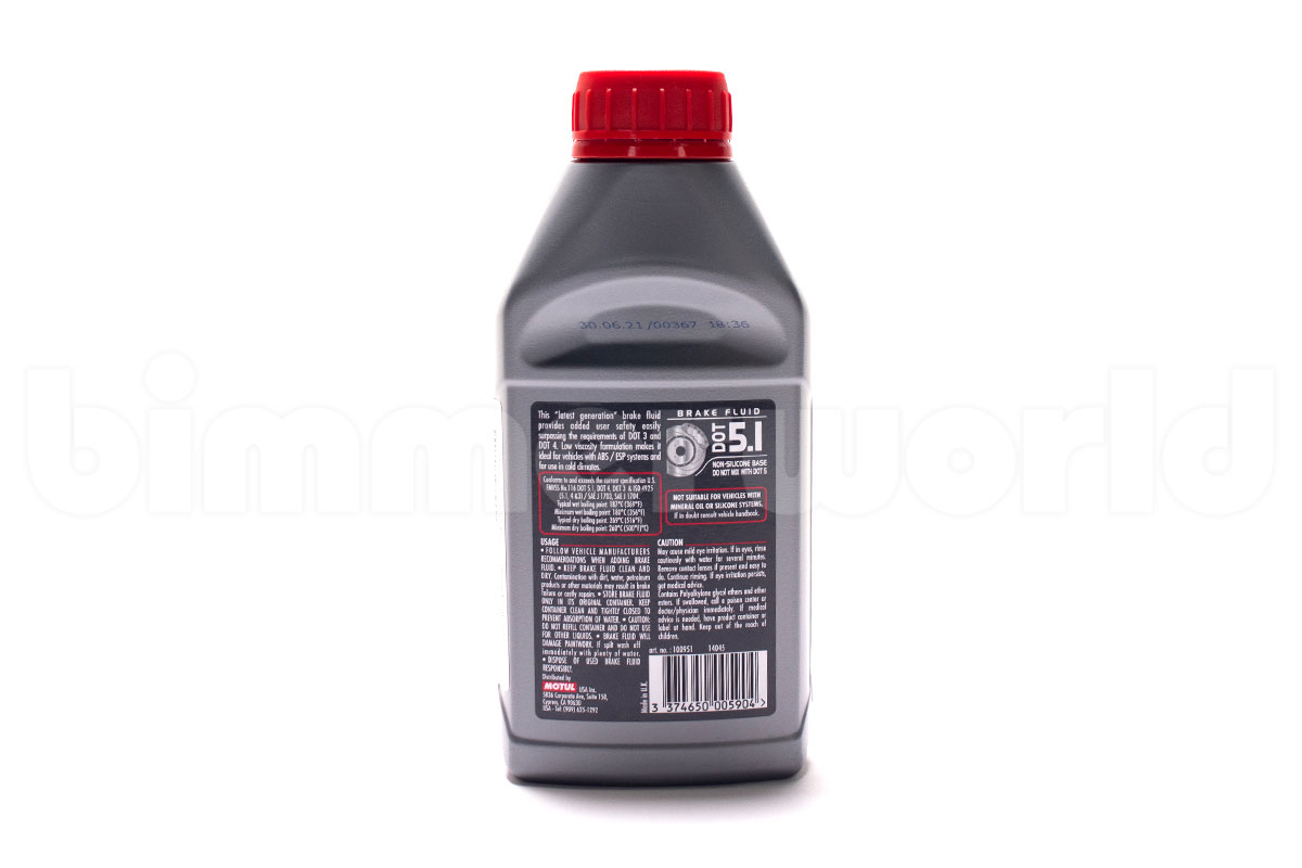 Brake Fluid Types Compared: DOT 3, 4, 4 LV, 5 and 5.1 