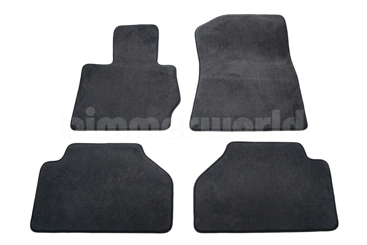 Genuine BMW Floor Mat Set, Black - F25 X3 & F26 X4 - 51477449443
