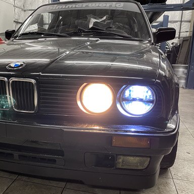 e30 headlight bulb