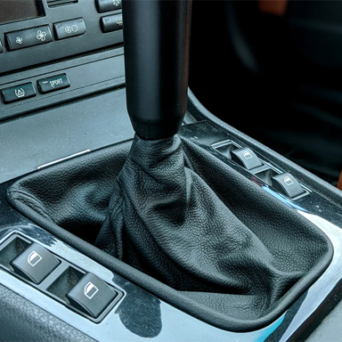 OEM Style Leather Shift Boot with Frame BMW E46 3-Series